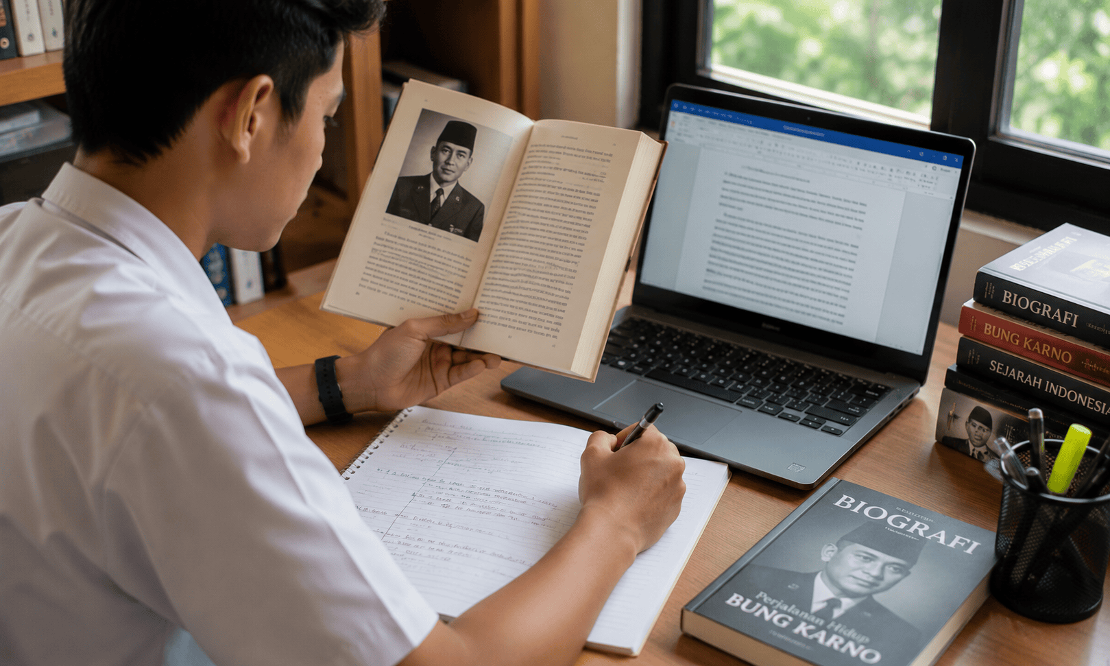 Struktur Teks Biografi yang Baik dan Benar Beserta Contoh Lengkapnya