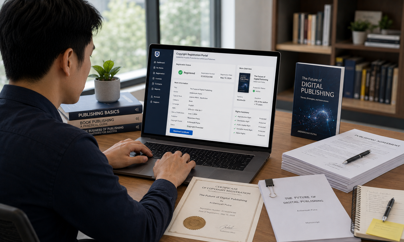 Hak Cipta Buku sebagai Perlindungan Kekayaan Intelektual